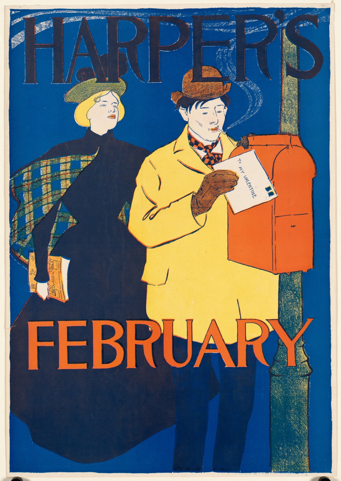 Harper's February — Penfield, Edward, 1866-1925 (Artist)