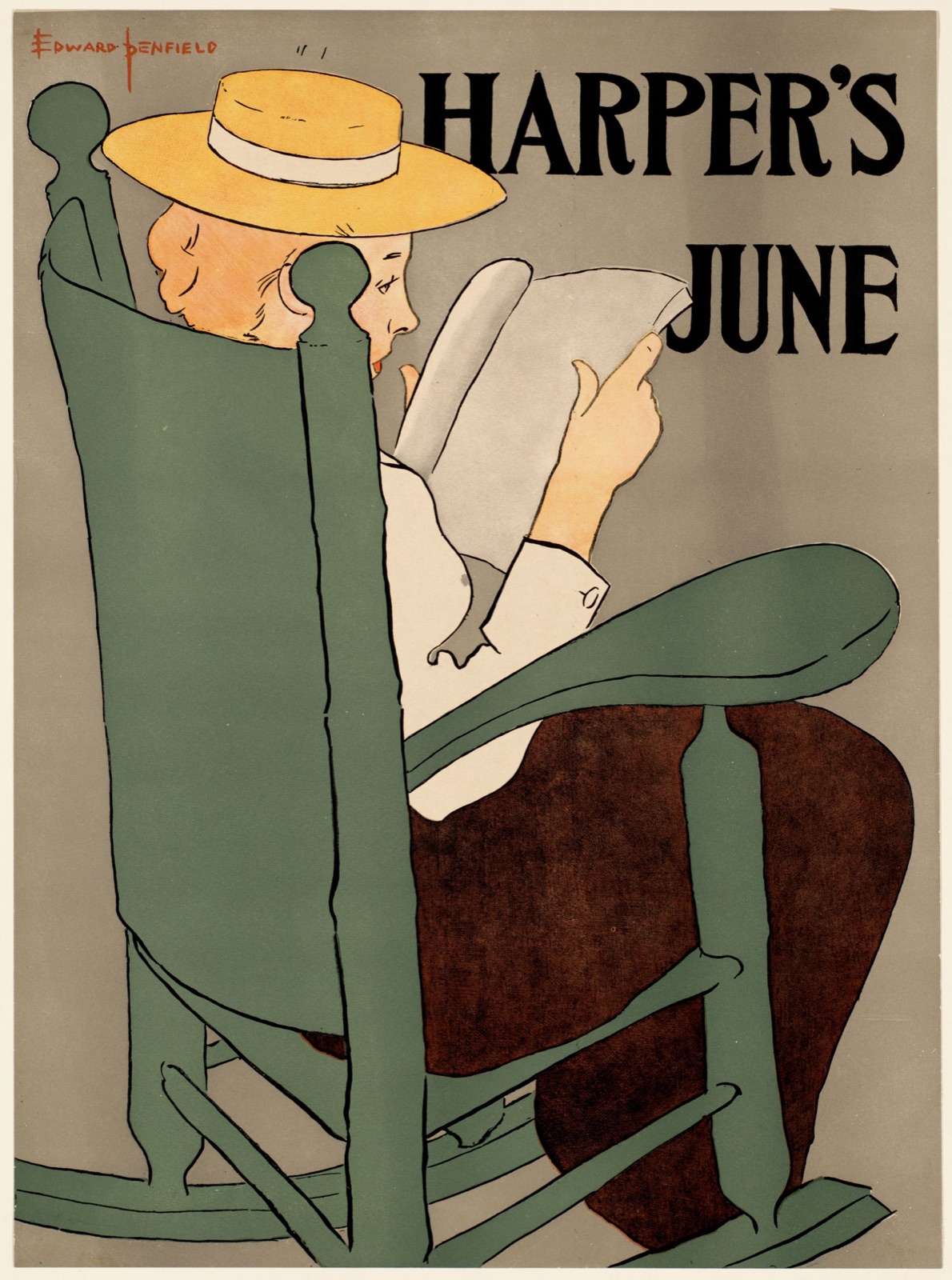 Harper's June — Penfield, Edward, 1866-1925 (Artist)