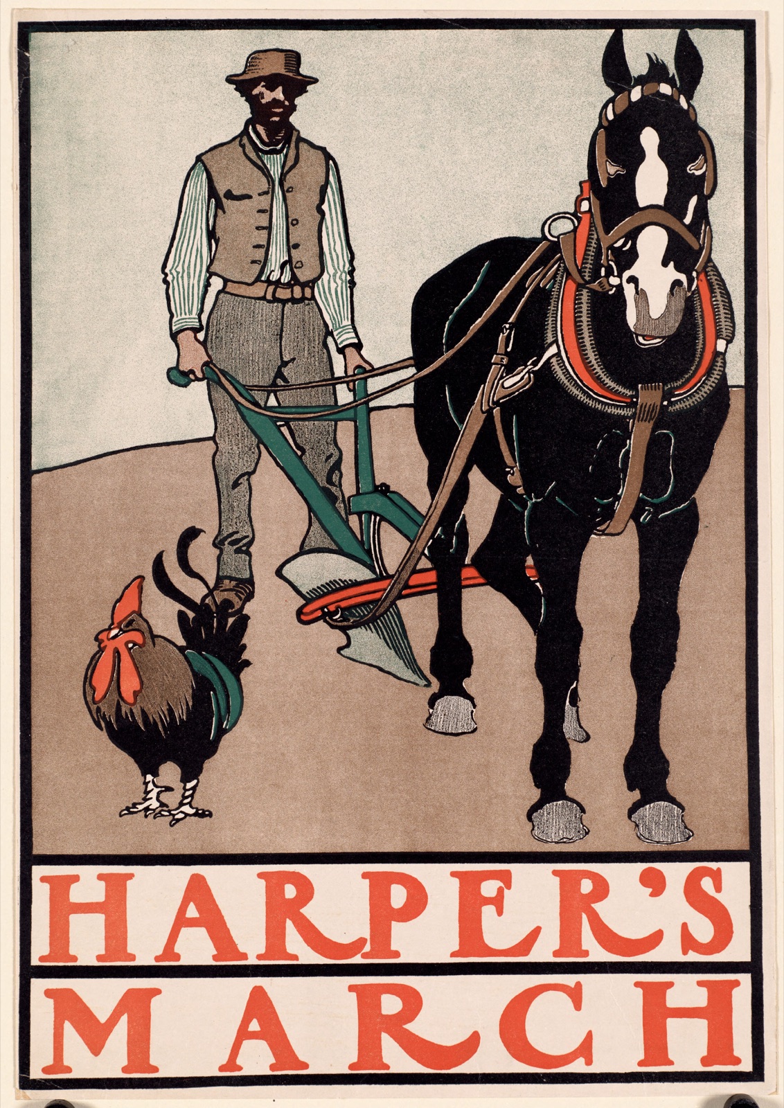 Harper's March — Penfield, Edward, 1866-1925 (Artist)