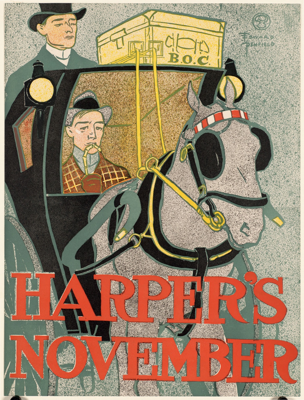 Harper's November — Penfield, Edward, 1866-1925 (Artist)