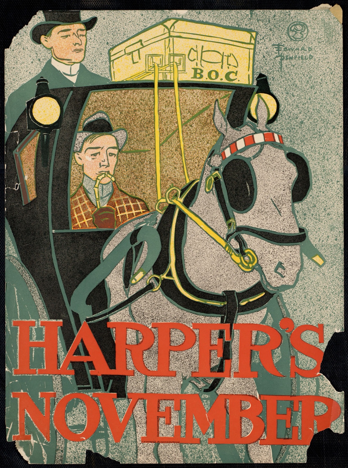 Harper's November — Penfield, Edward, 1866-1925 (Artist)