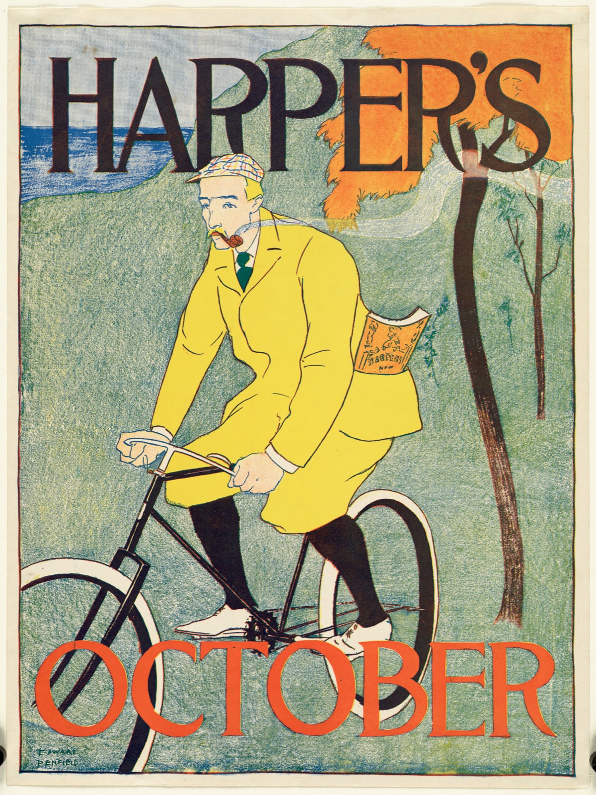 Harper's October — Penfield, Edward, 1866-1925 (Artist)