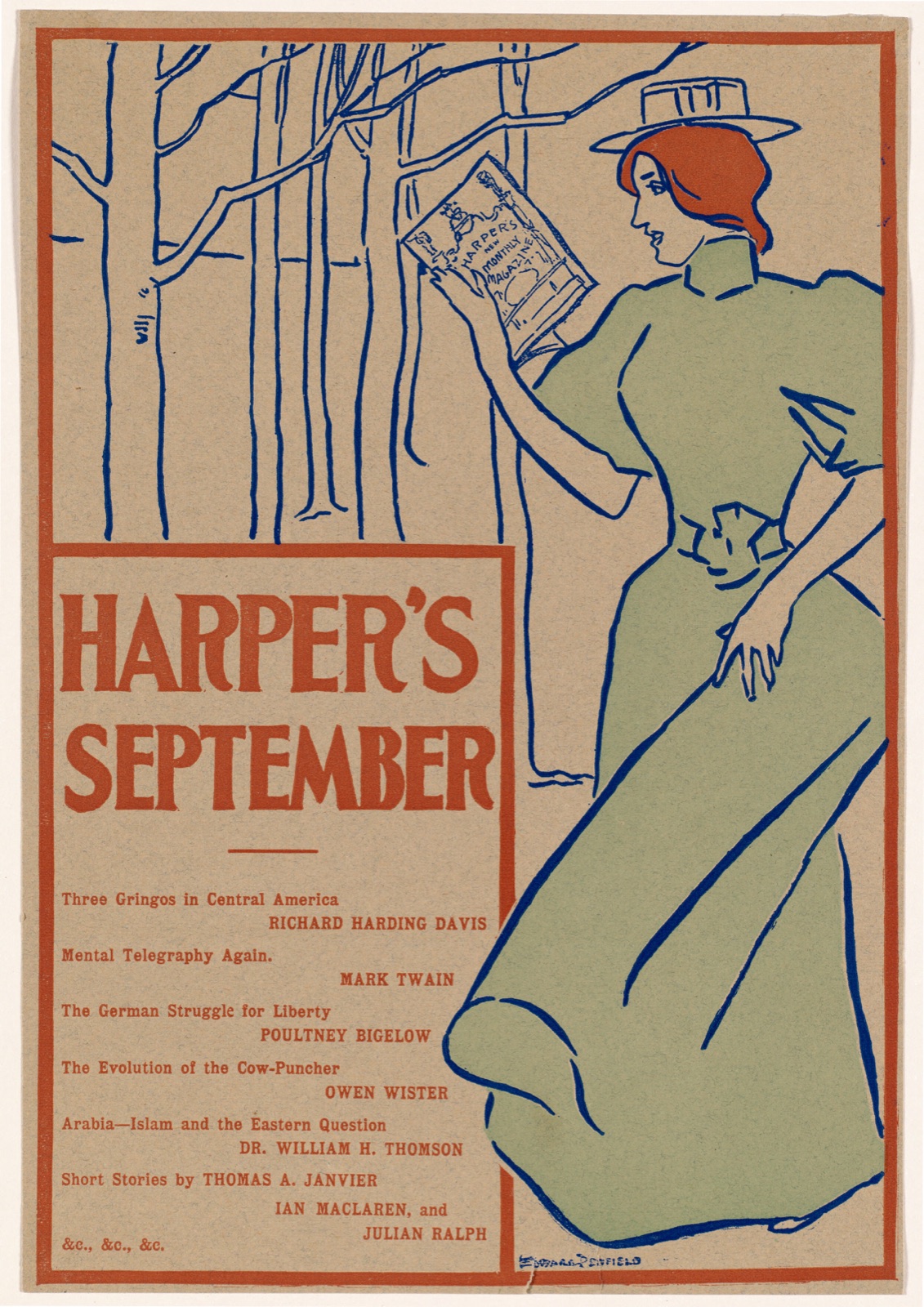 Harper's September — Penfield, Edward, 1866-1925 (Artist)