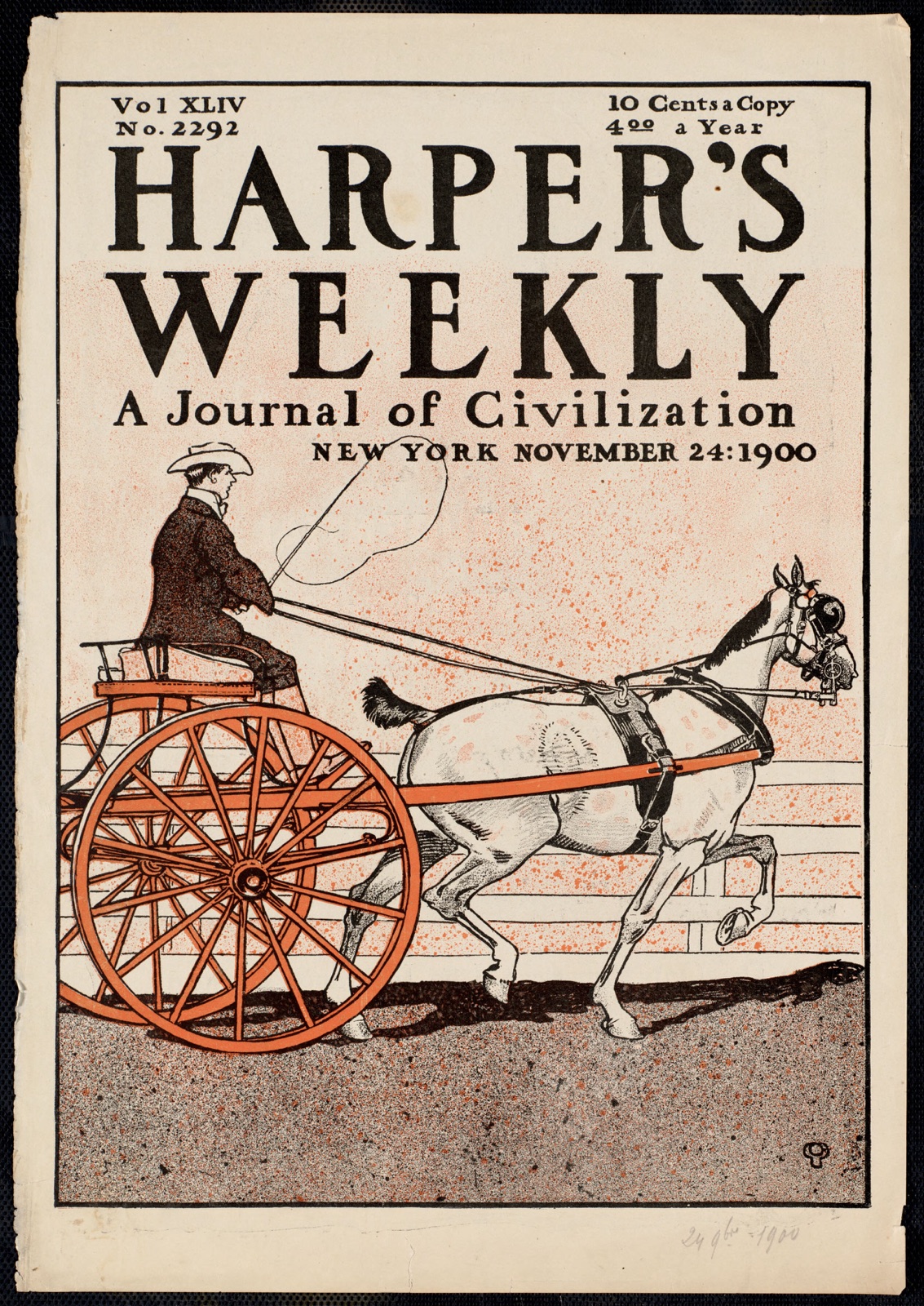 Harper's weekly, a journal of civilization, New York, November 24: 1900 — Penfield, Edward, 1866-1925 (Artist)
