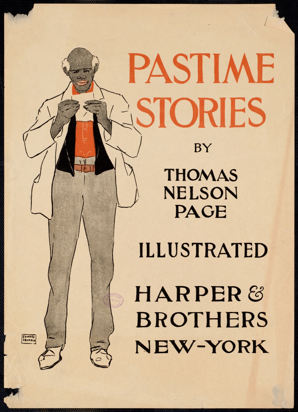 Pastime stories by Thomas Nelson Page — Penfield, Edward, 1866-1925 (Artist)