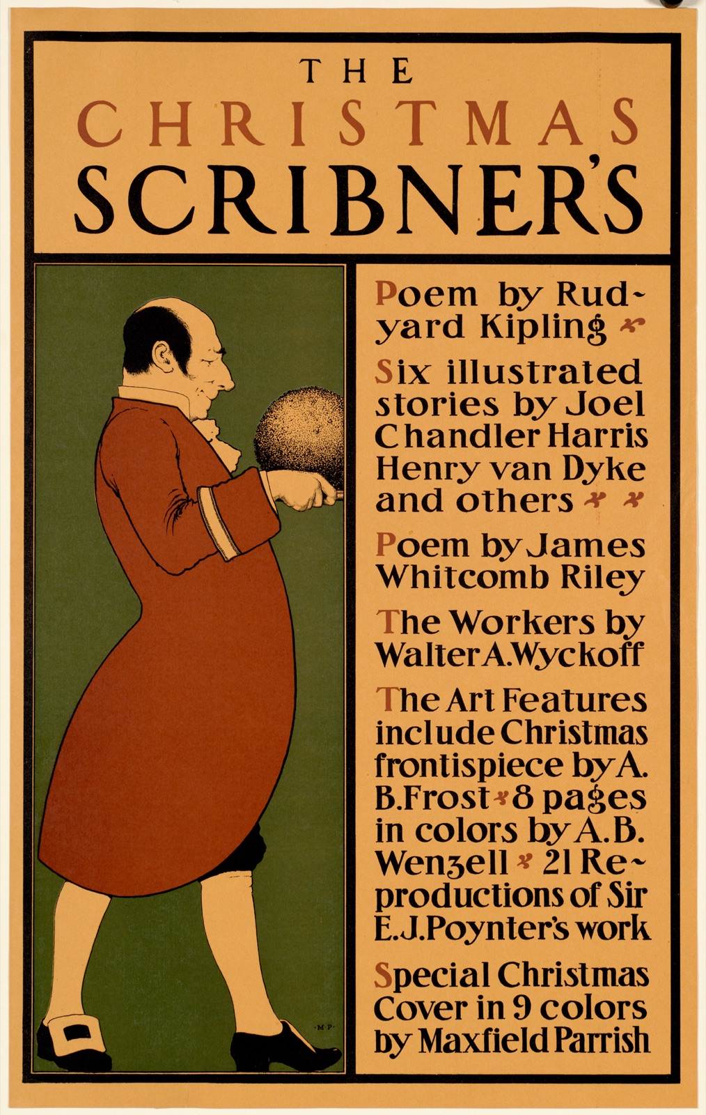 The Christmas scribner's — Penfield, Edward, 1866-1925 (Artist)