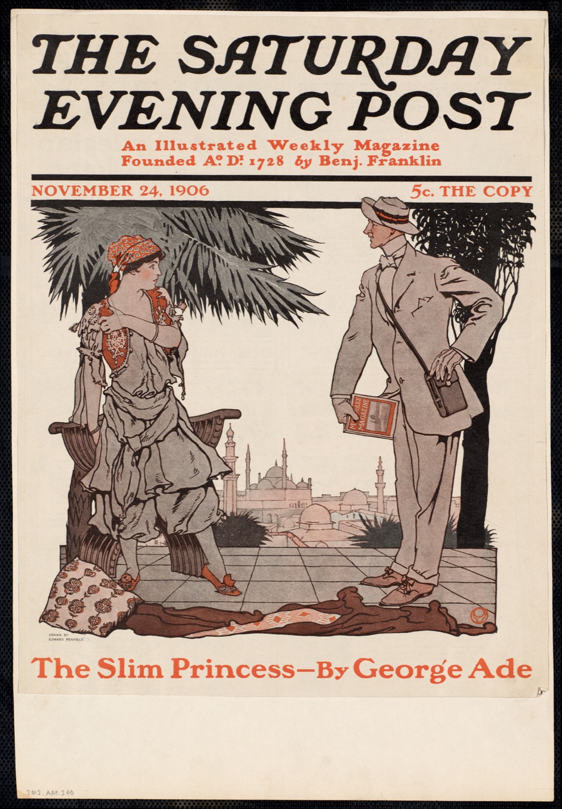 The Saturday evening post, November 24, 1906 — Penfield, Edward, 1866-1925 (Artist)