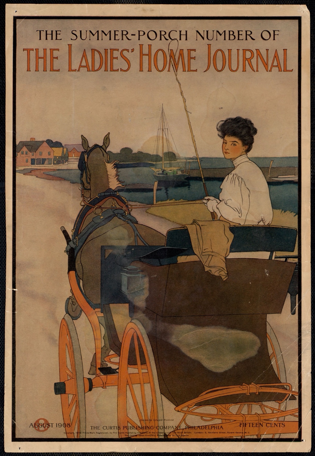 The summer-porch number of the Ladies' home journal — Penfield, Edward, 1866-1925 (Artist)