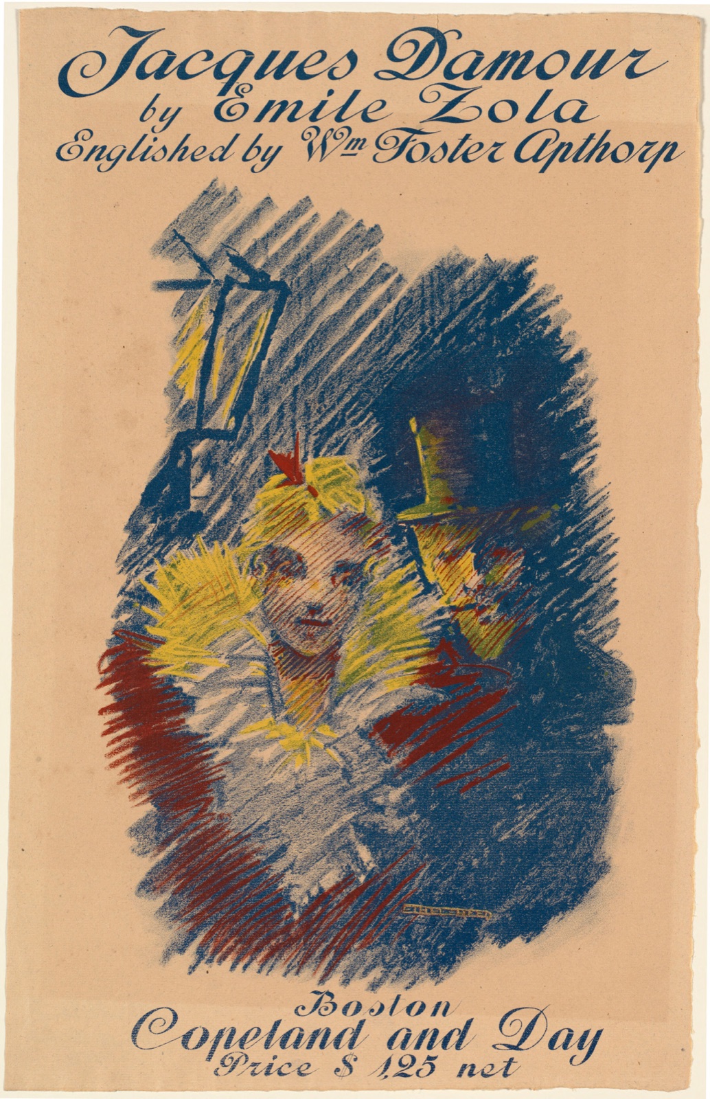 Jacques Damour by Emile Zola — Reed, Ethel, 1874-1912 (Artist)