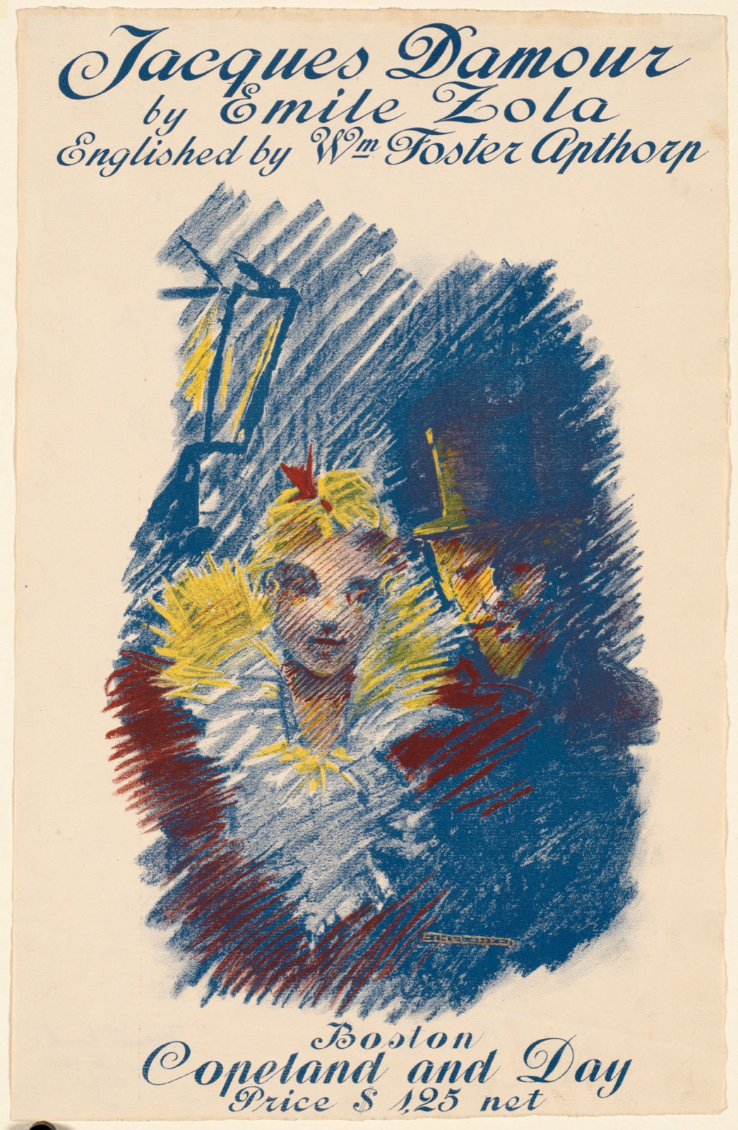 Jacques Damour by Emile Zola — Reed, Ethel, 1874-1912 (Artist)
