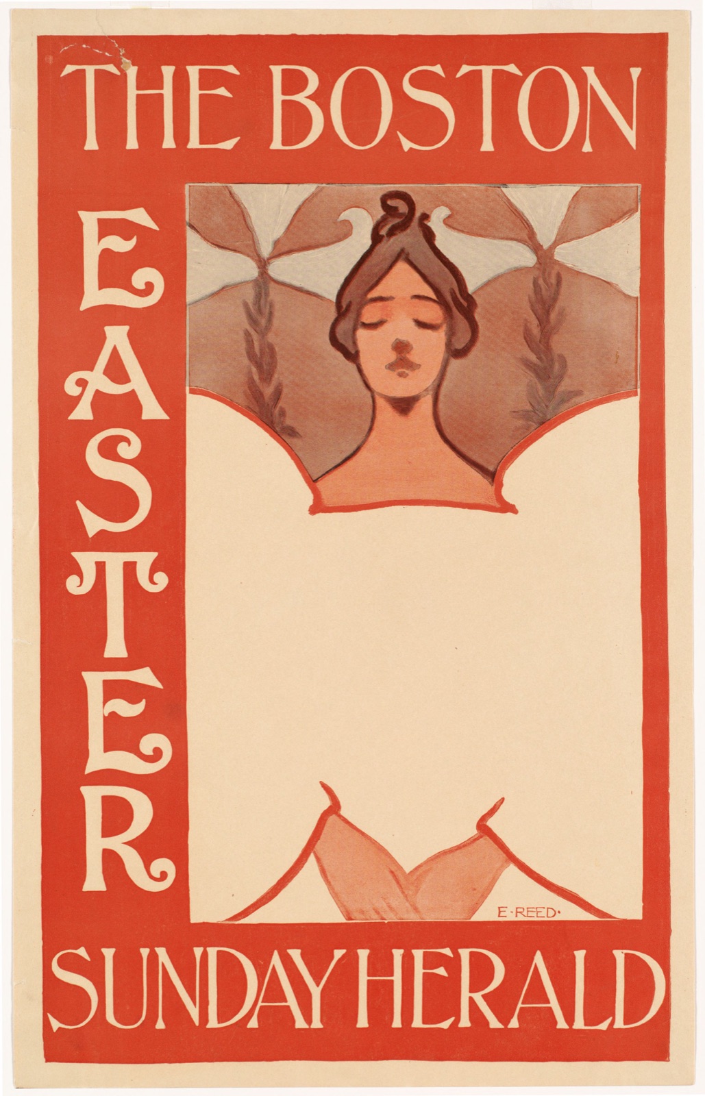 The Boston Sunday herald, Easter — Reed, Ethel, 1874-1912 (Artist)