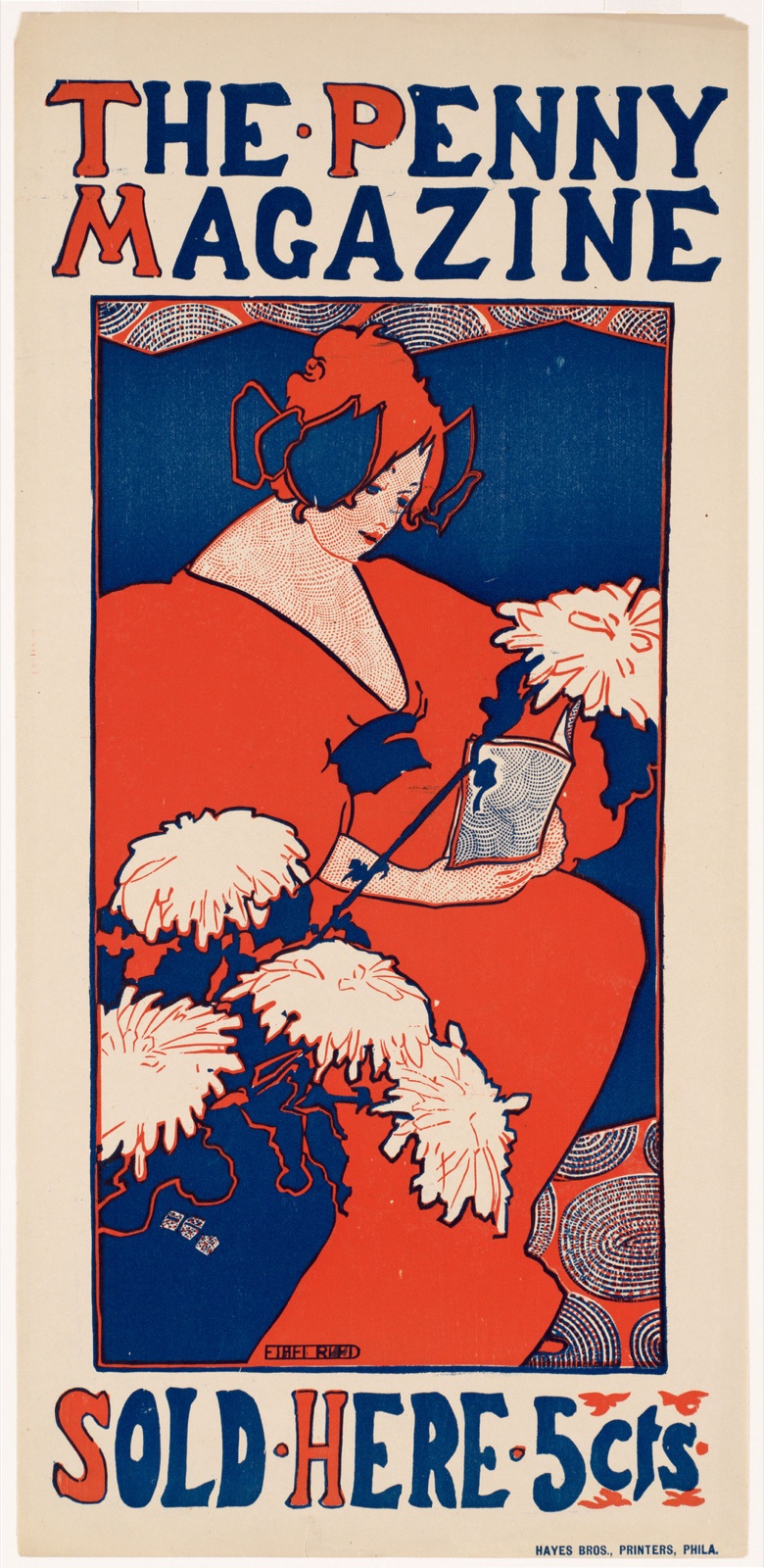 The penny magazine, sold here — Reed, Ethel, 1874-1912 (Artist)