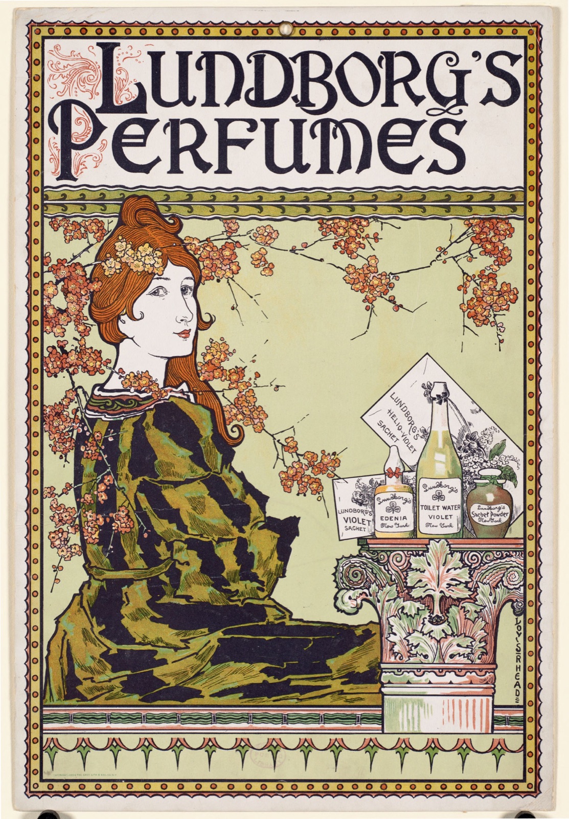 Lundborg's perfumes — Rhead, Louis, 1857-1926 (Artist)