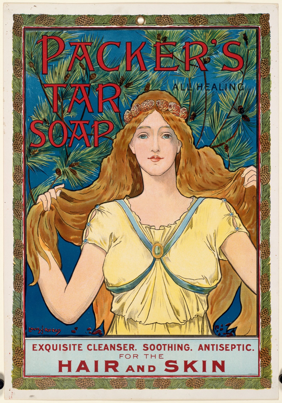 Packer's tar soap — Rhead, Louis, 1857-1926 (Artist)