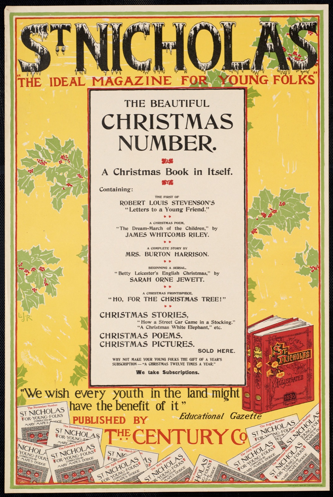 St. Nicholas, the beautiful Christmas number. — Rhead, Louis, 1857-1926 (Artist)