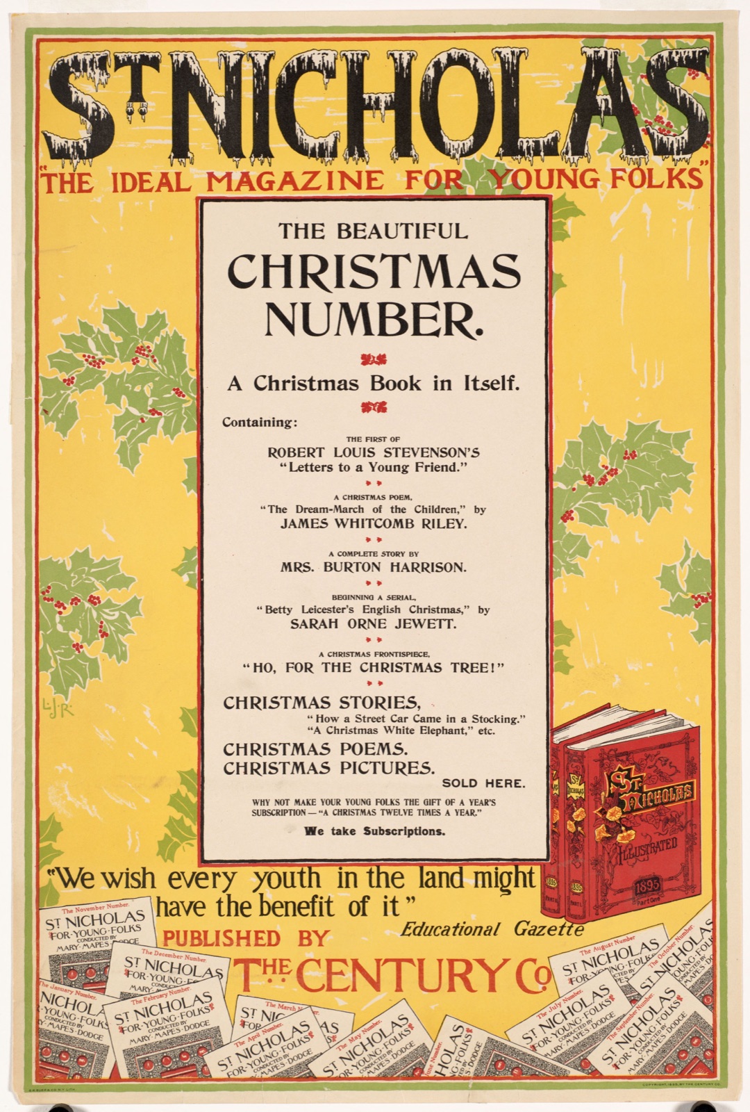 St. Nicholas, the beautiful Christmas number. — Rhead, Louis, 1857-1926 (Artist)