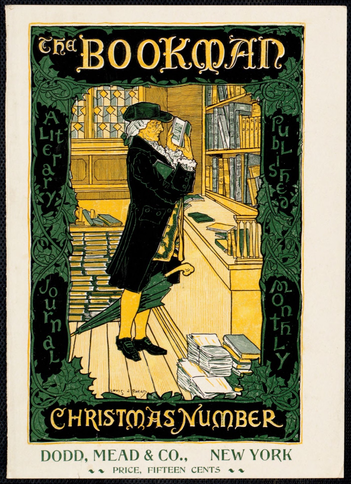The bookman Christmas number — Rhead, Louis, 1857-1926 (Artist)