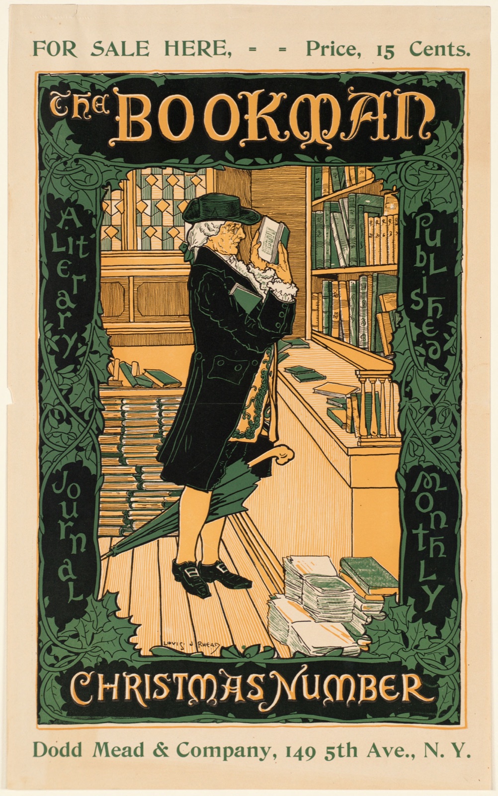 The bookman Christmas number for sale here — Rhead, Louis, 1857-1926 (Artist)