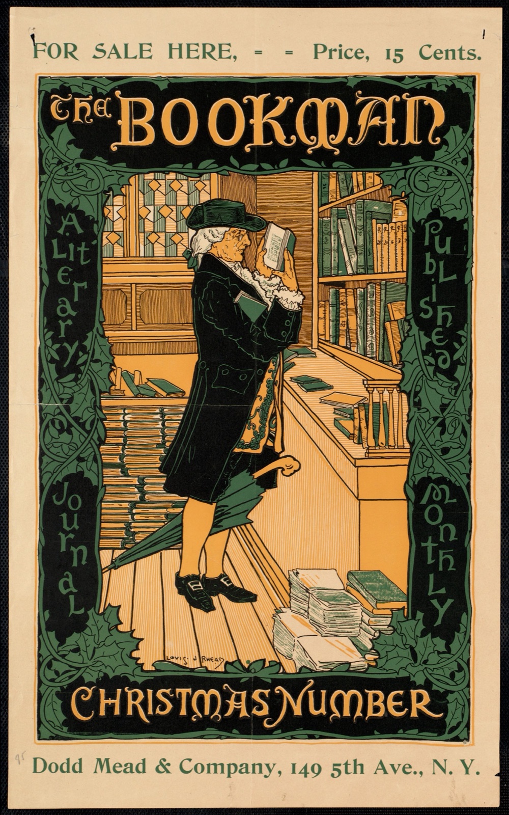 The bookman Christmas number for sale here — Rhead, Louis, 1857-1926 (Artist)
