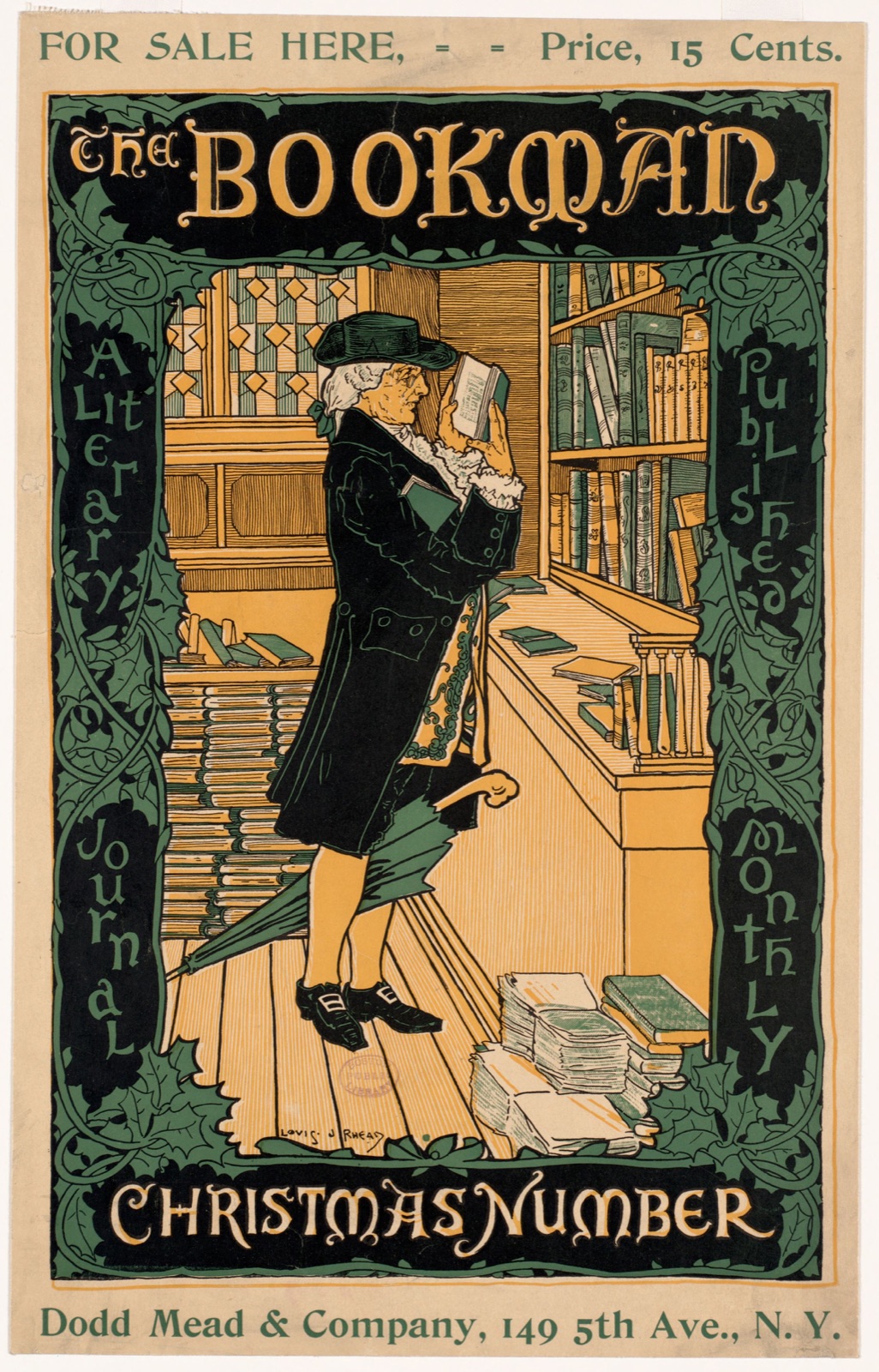 The bookman Christmas number for sale here — Rhead, Louis, 1857-1926 (Artist)