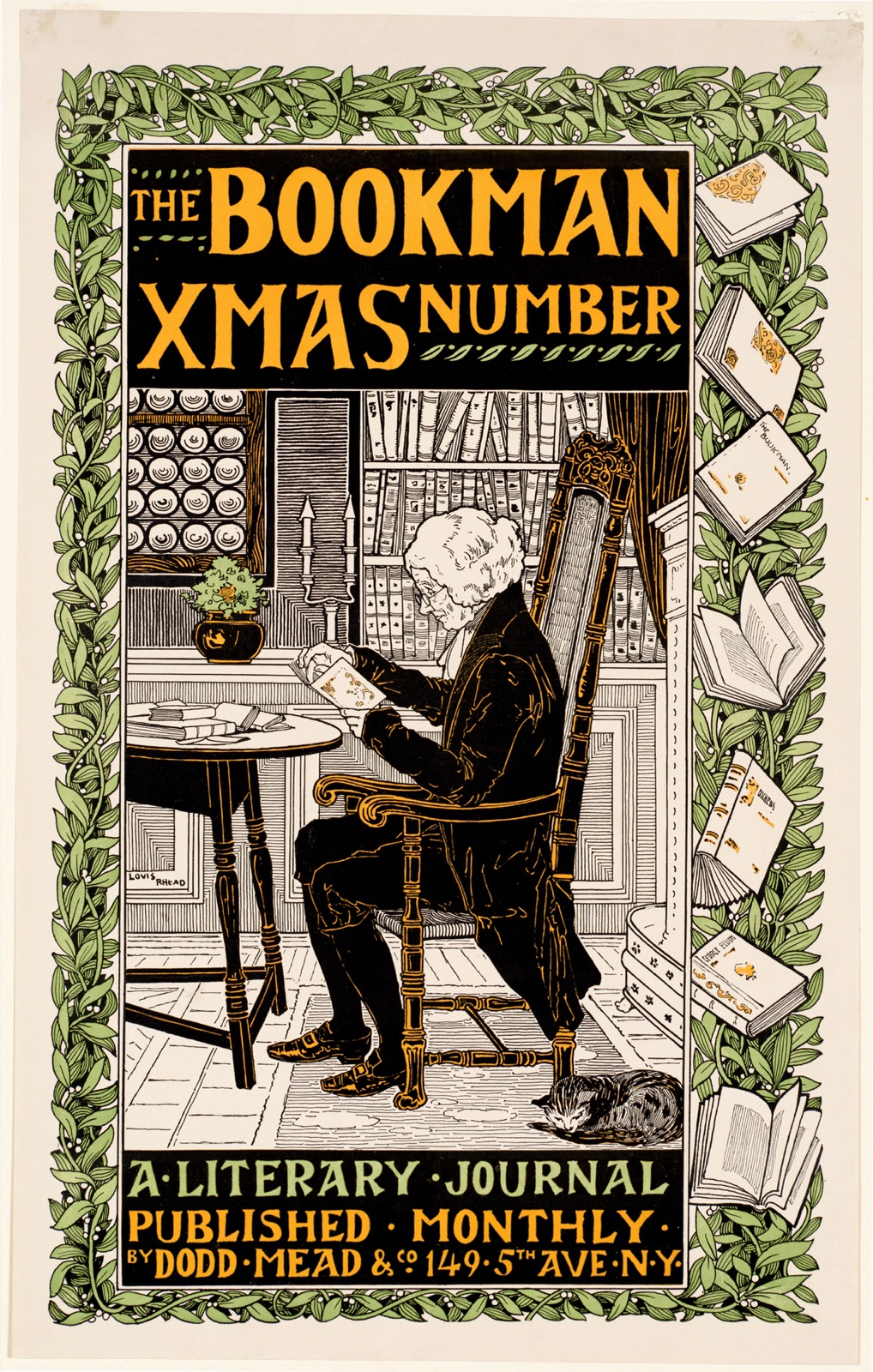 The bookman Xmas number — Rhead, Louis, 1857-1926 (Artist)