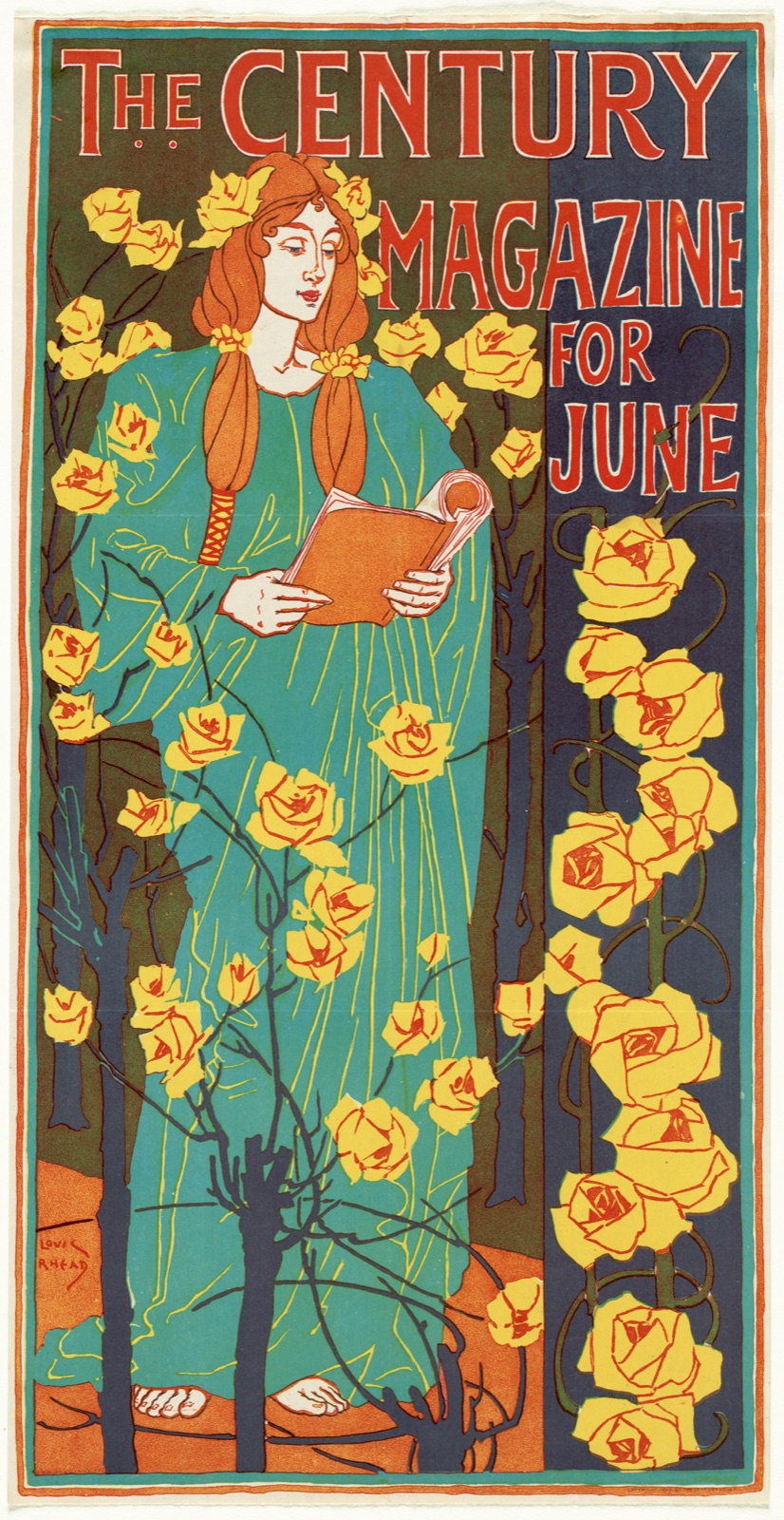 The century magazine for June — Rhead, Louis, 1857-1926 (Artist)