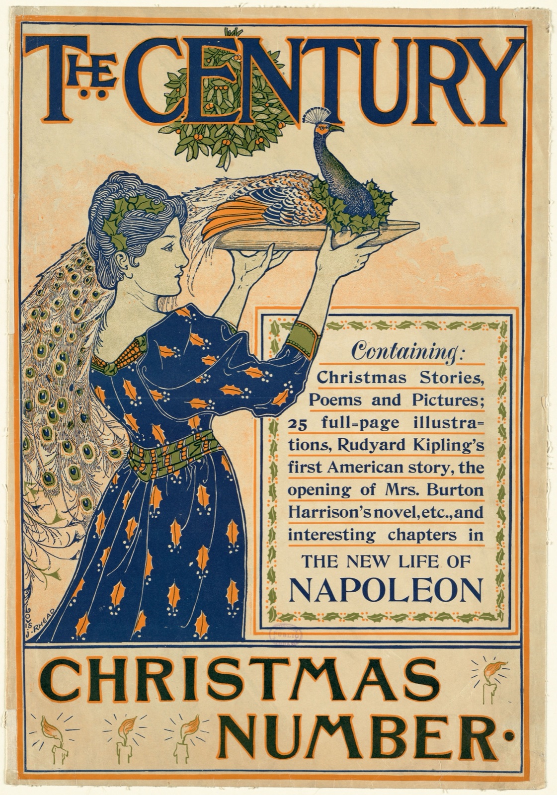 The century, Christmas number. — Rhead, Louis, 1857-1926 (Artist)