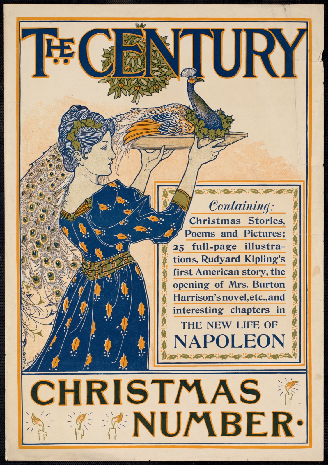 The century, Christmas number. — Rhead, Louis, 1857-1926 (Artist)