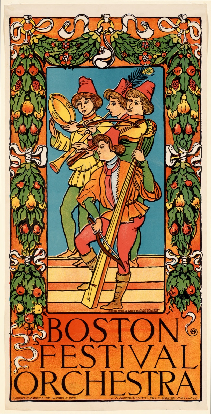 Boston festival orchestra — Schweinfurth, Julius A. (Julius Adolph), 1858-1931 (Designer)