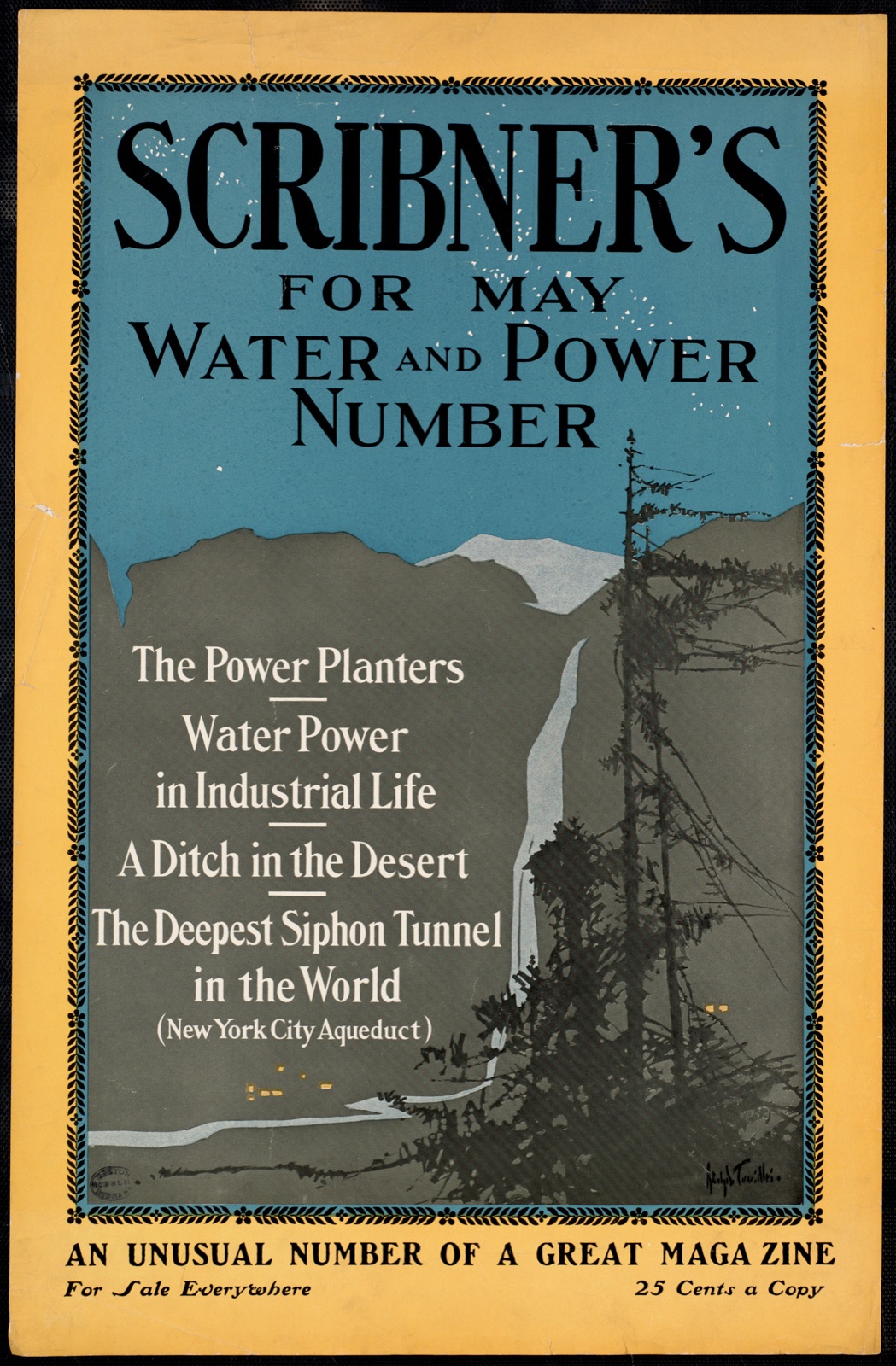 Scribner's for May, water and power number — Treidler, Adolph, 1886-1981 (Artist)