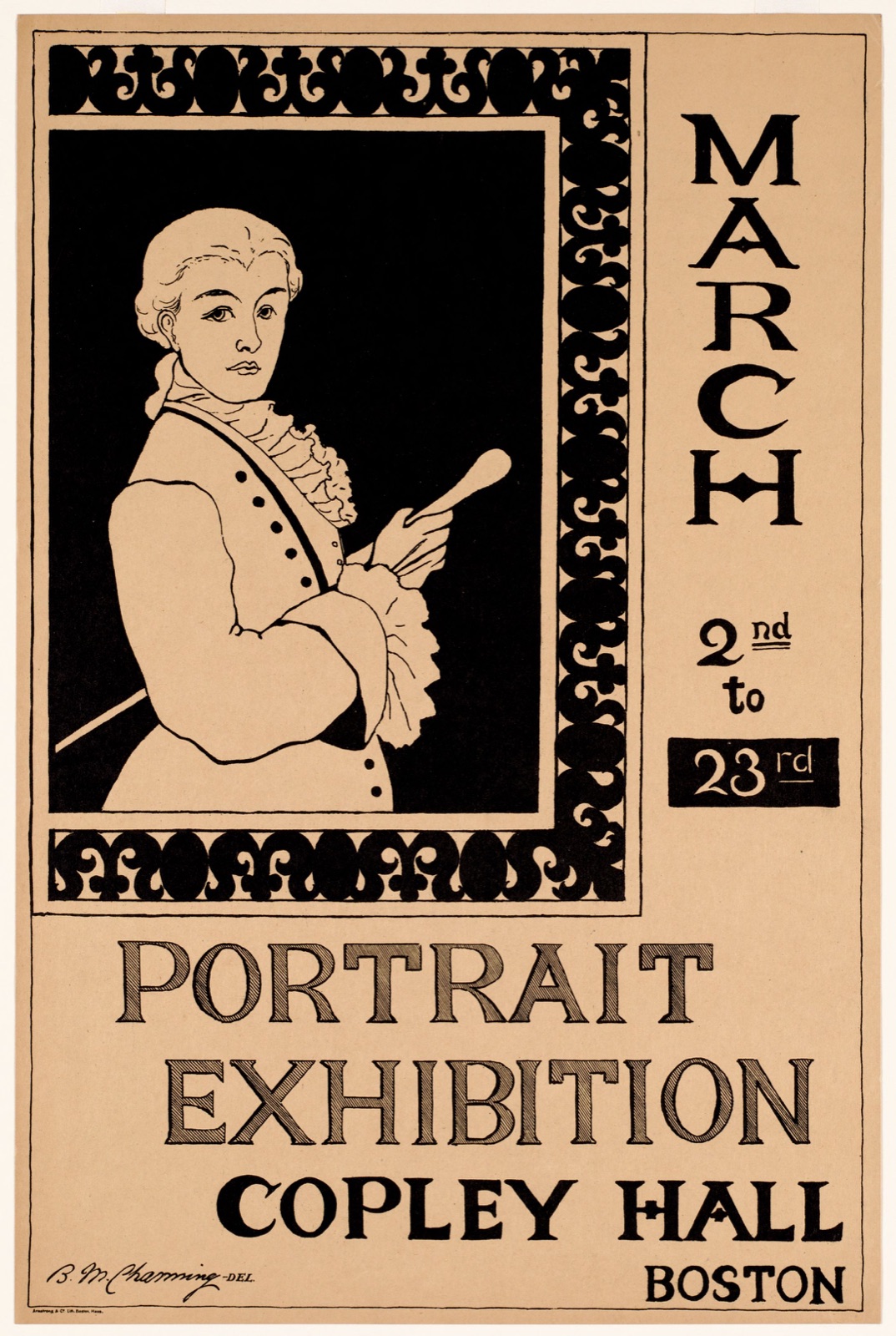 Portrait exhibition, Copley Hall, Boston, March 2nd to 23rd