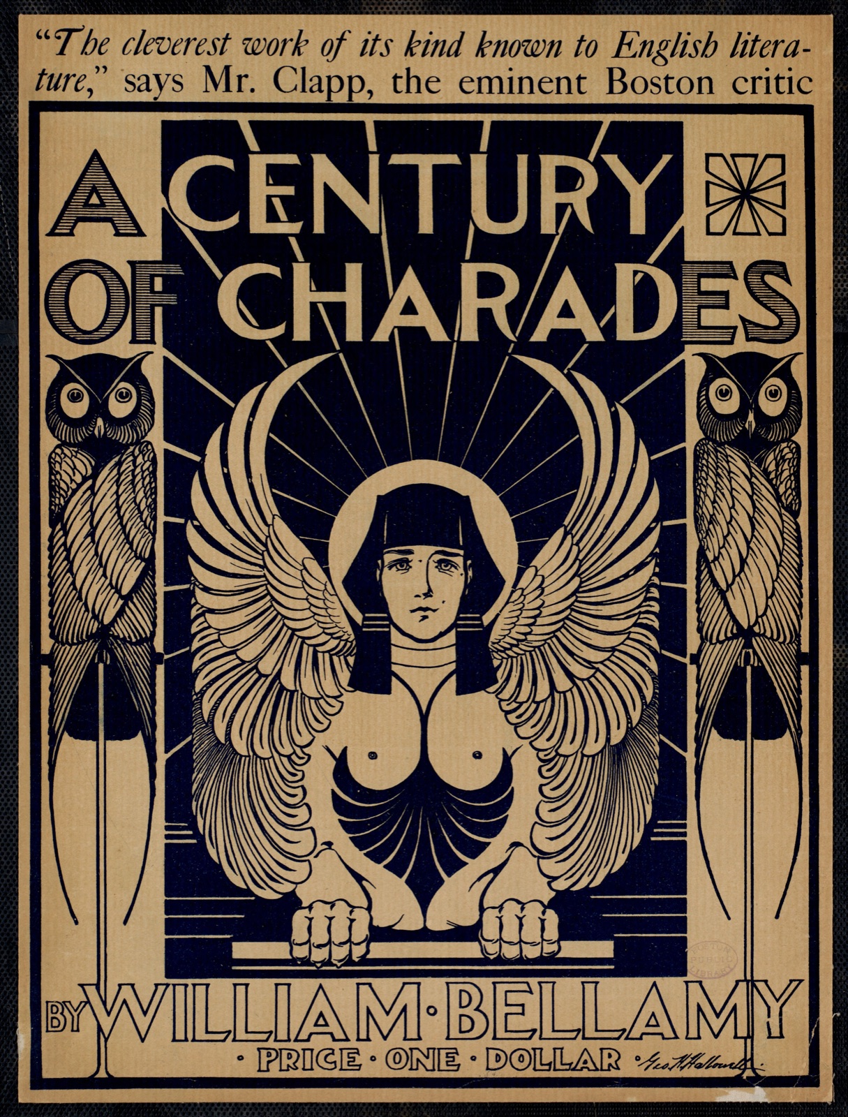A century of charades by William M. Bellamy — Hallowell, George Hawley (Artist)