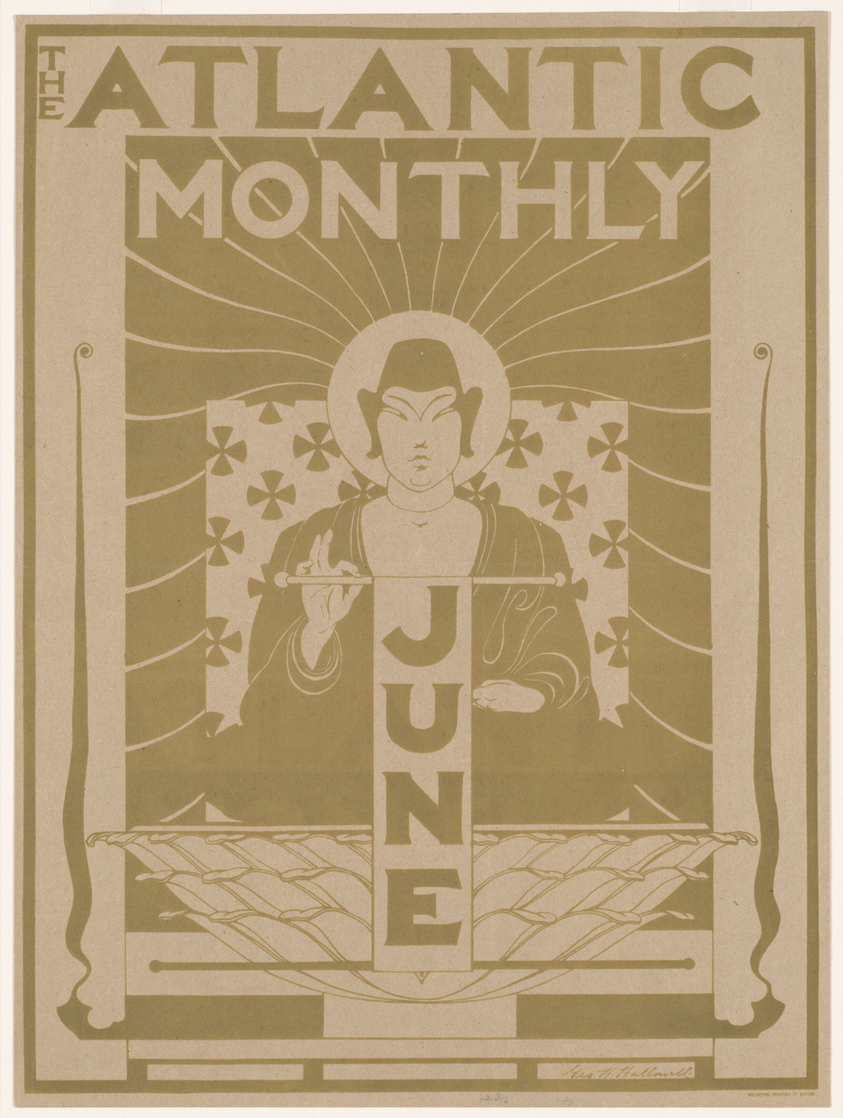 The atlantic monthly, June — Hallowell, George Hawley (Artist)