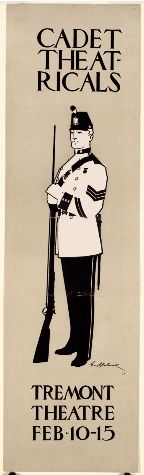 Cadet theatricals — Hallowell, George Hawley (Artist)