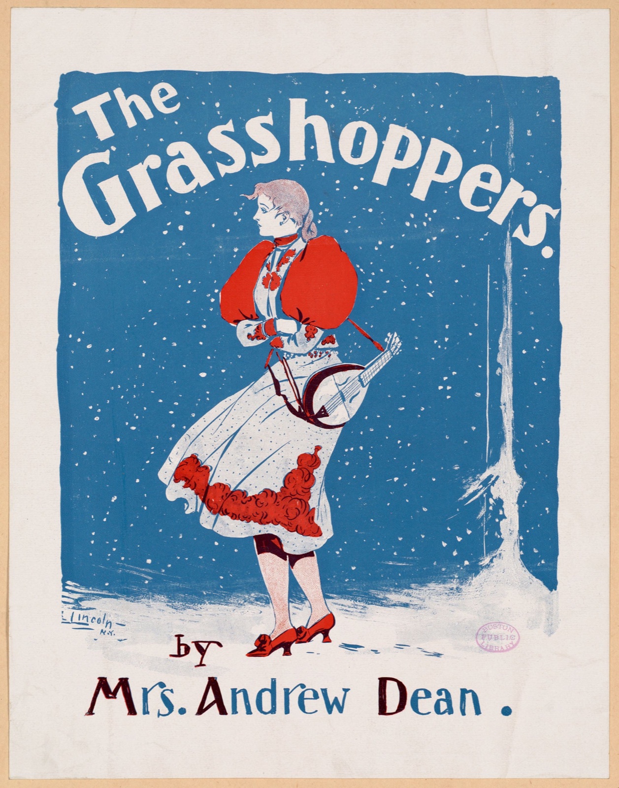 The grasshoppers by Mrs. Andrew Dean