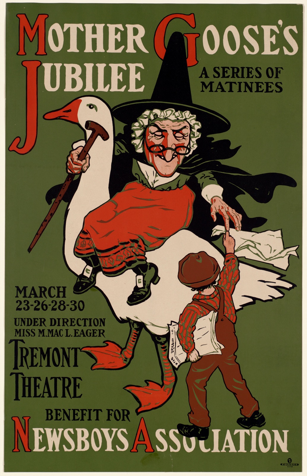 Mother Goose's jubilee, a series of matinees