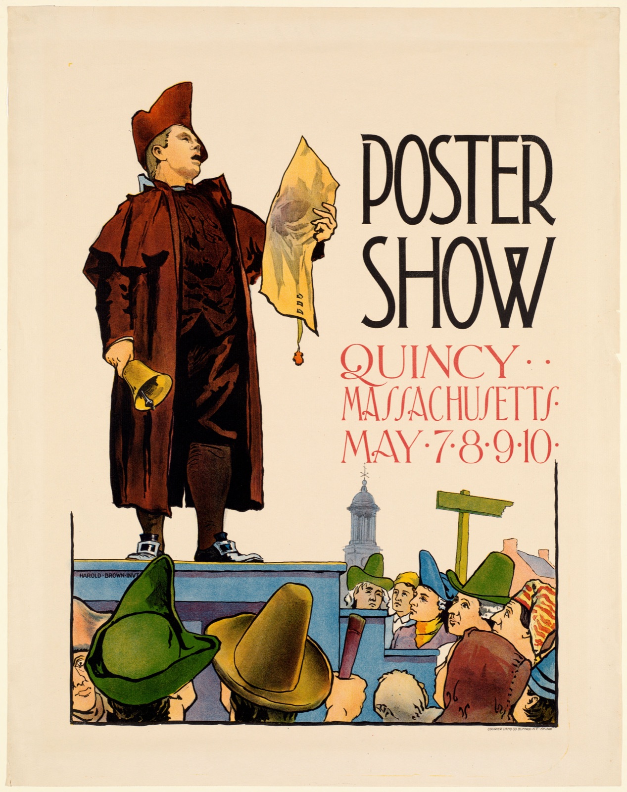 Poster show, Quincy Massachusetts, May 7, 8, 9, 10