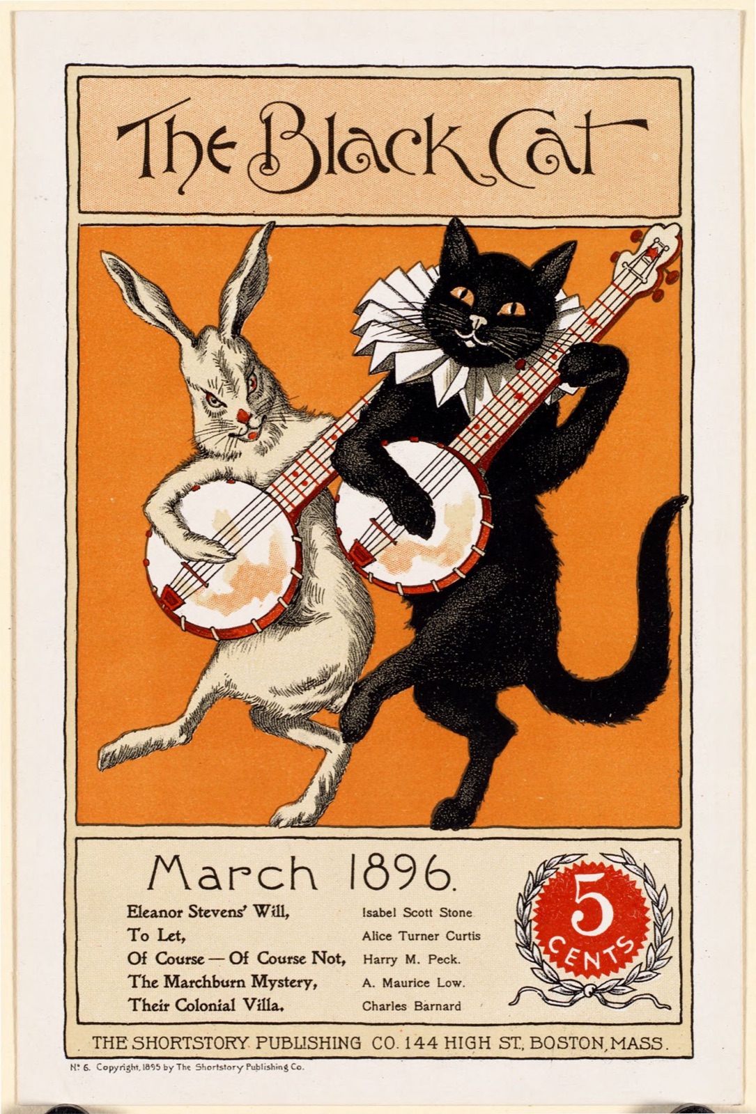 The black cat, March 1896.