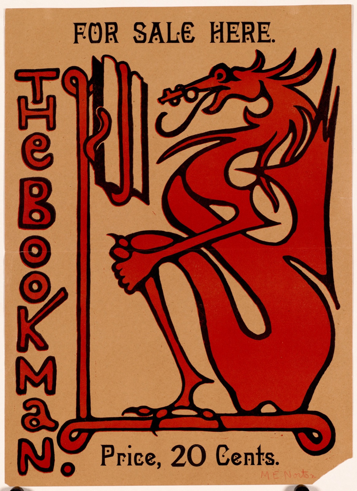 The bookman. For sale here.
