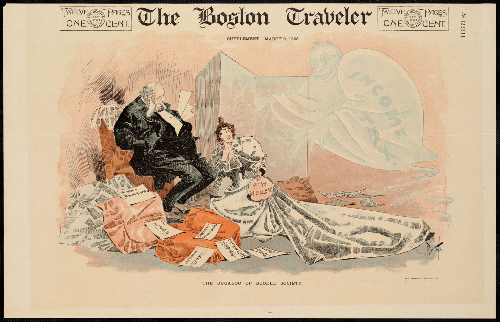 The Boston traveler, supplement -- March 9, 1895