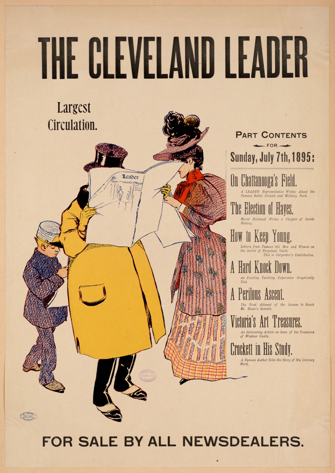 The Cleveland leader for sale by all newsdealers.