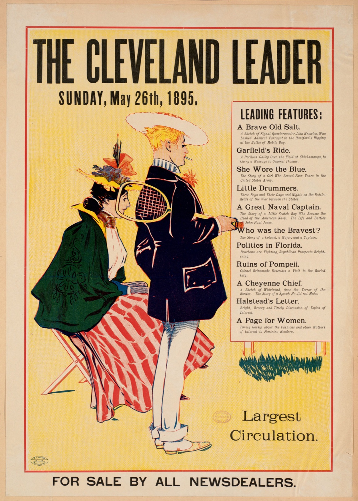 The Cleveland leader, Sunday, May 26th, 1895