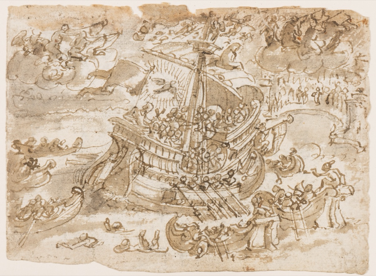 The Ship of the Church — Jan van der Straet, called Stradanus, Flemish, 1523–1605