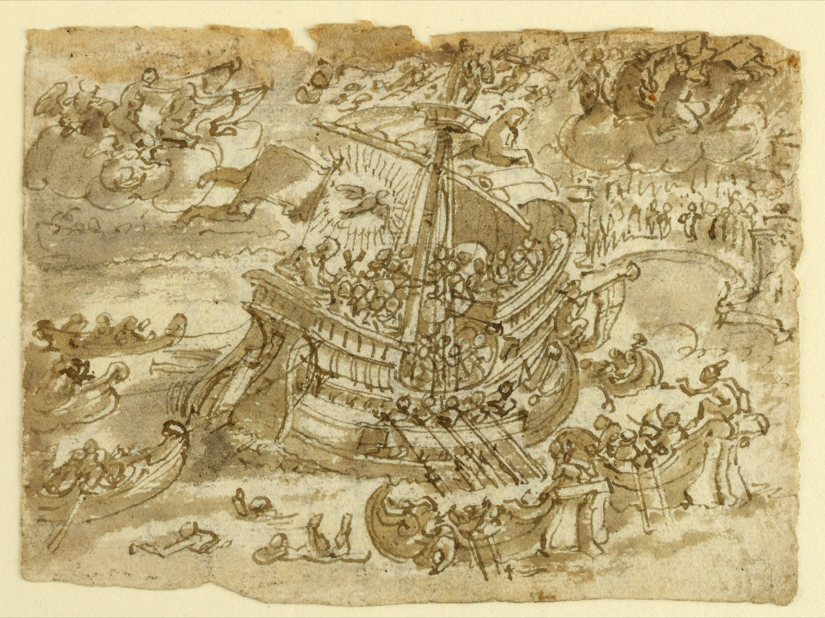 The Ship of the Church — Jan van der Straet, called Stradanus, Flemish, 1523–1605