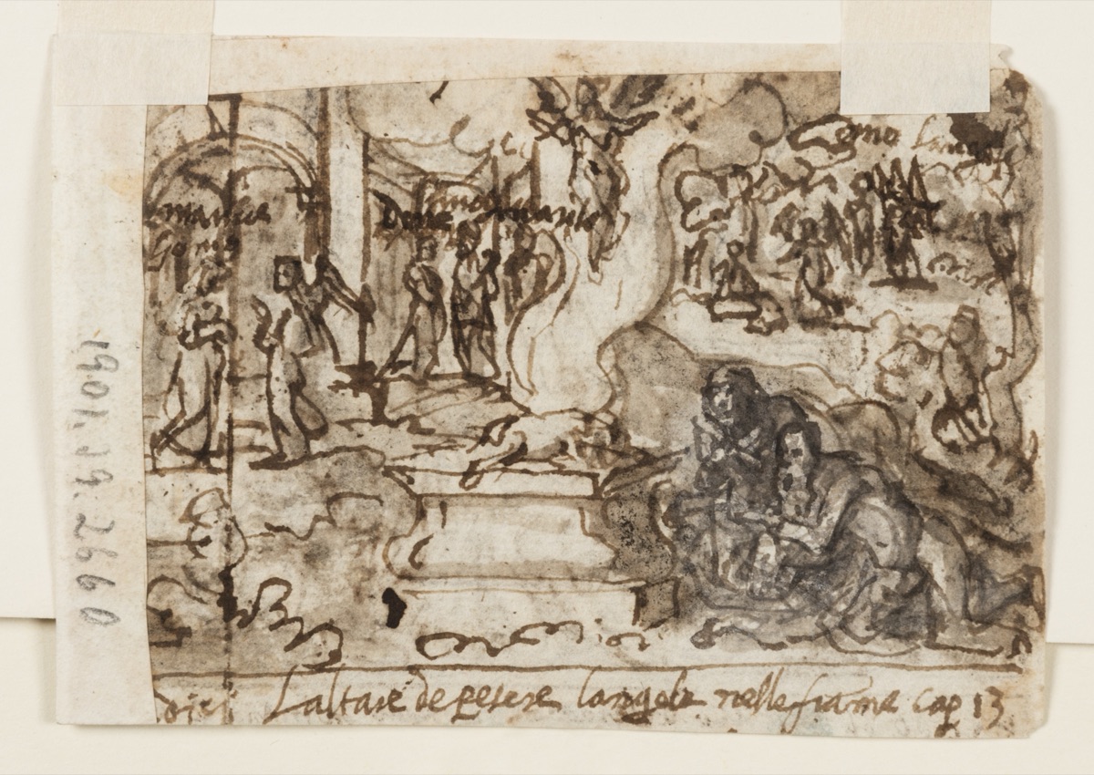 The Gathering of Manna — Jan van der Straet, called Stradanus, Flemish, 1523–1605