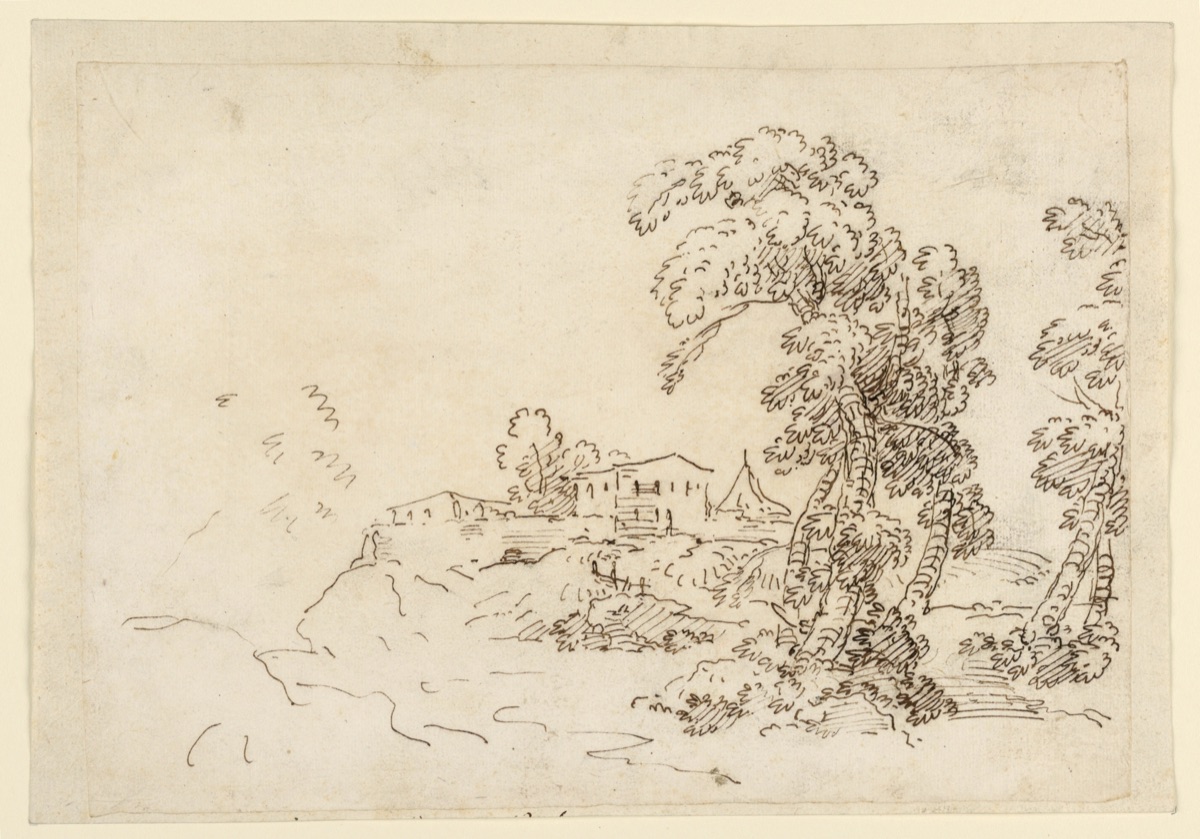 View of a Farm — Carlo Marchionni, Italian, 1702–1786