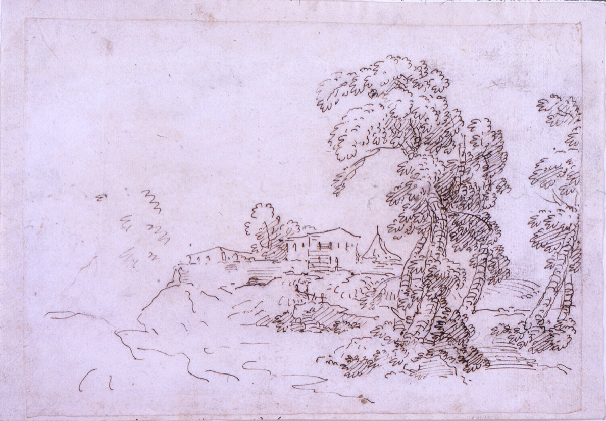 View of a Farm — Carlo Marchionni, Italian, 1702–1786