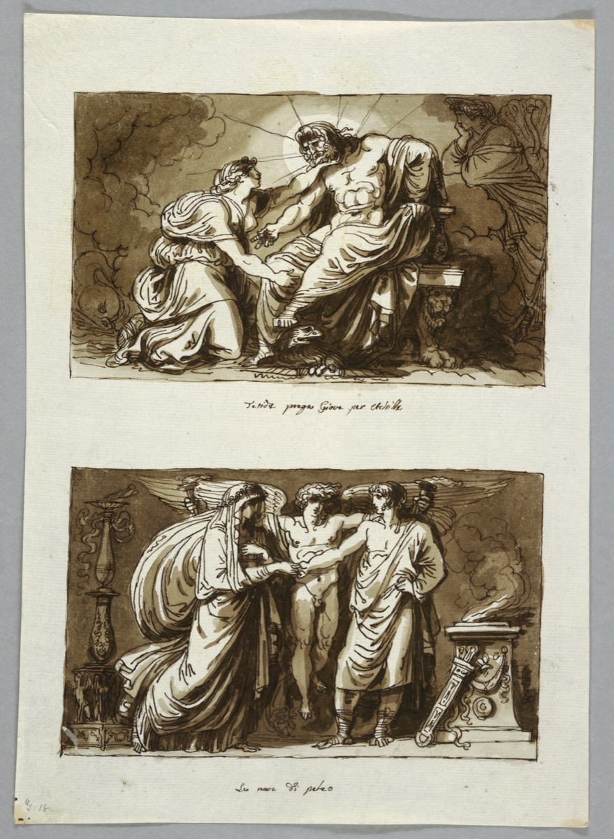 Drawing — Felice Giani, Italian, 1758–1823