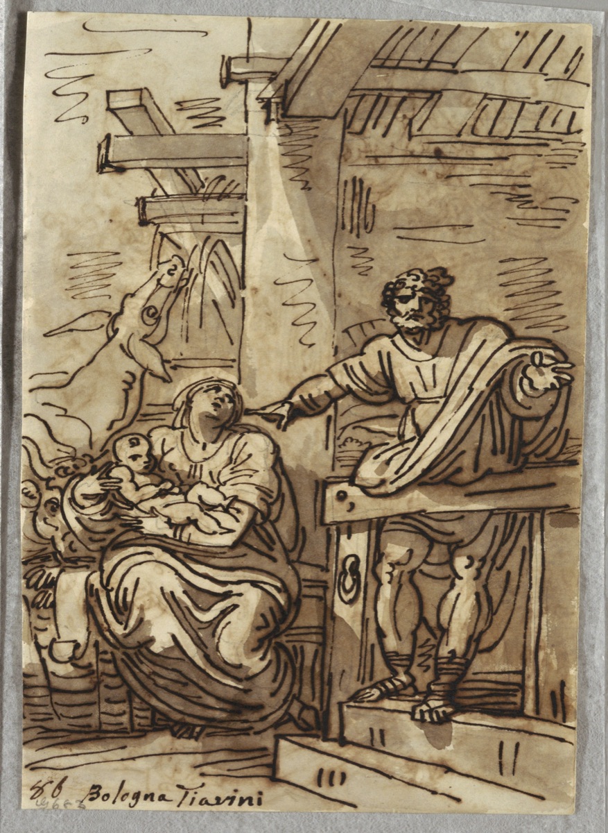 The Nativity — Felice Giani, Italian, 1758–1823