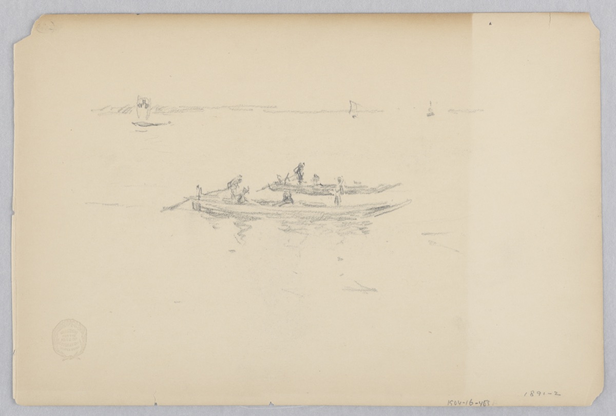 Fishing boats, Japan — Robert Frederick Blum, American, 1857–1903
